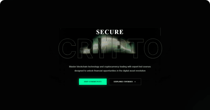 Crypto Trading Website